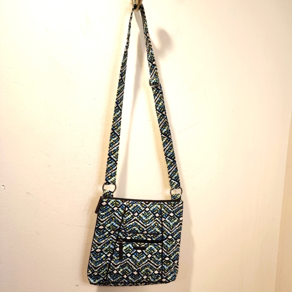 Vera Bradley Quilted Green Crossbody bag
